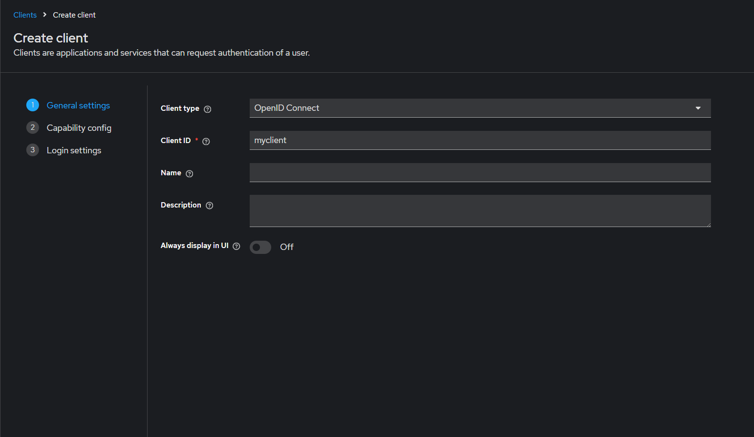 Add Client