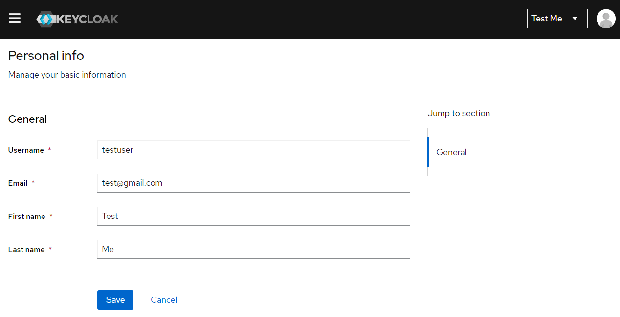 Account Console